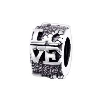 Stříbrný korálek na náramek Pandora "Láska". Ag 925/1000