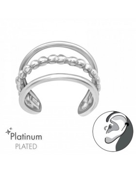 Záušnice stříbrná "Charm". Ag 925/1000, PP