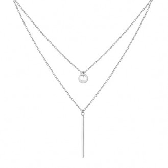 Stříbrný náhrdelník "Carus". Ag 925/1000