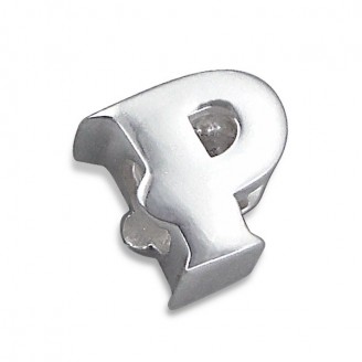 Stříbrný přívěsek na náramek Pandora "Písmeno P". Ag 925/1000