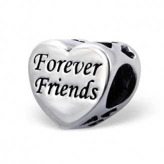 Korálek stříbrný na náramek Pandora "Přátelé navždy". I. Ag 925/1000