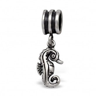 Stříbrný přívěsek na Pandora náramek "Mořský koník". Ag 925/1000